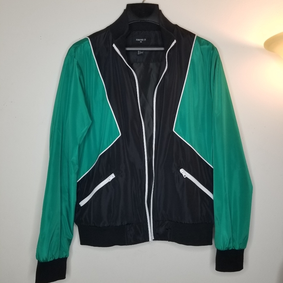 Forever 21 Men's Zip Up Track Jacket - Picture 11 of 11